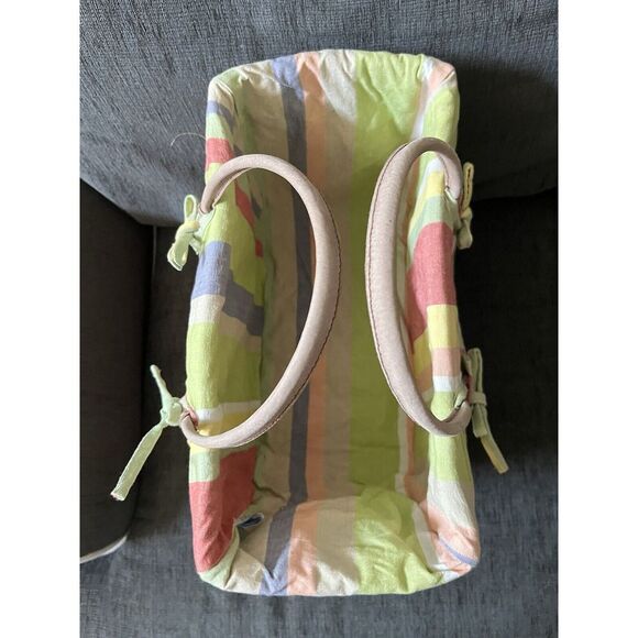 Sun N Sand Sunny Woven Lined Basket Totes w/ Draw Top Buckets - 3 Piece Set - Picture 6 of 14